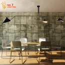 GobekUsa Industrial Spider Serge Mouille Ceiling Lamp Black LED E27 Lighting
