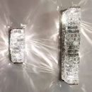 GobekUsa Crystal LED Wall Light: Modern Luxury Sconce for Living Room, Aisle, Bedside