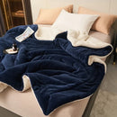 GobekUsa Double Layer Queen Blanket Super Soft Plush Warm Comfort for Autumn/Winter