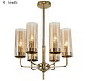 GobekUsa Glass Chandelier: Elegant Nordic Design Hanging Lamp for Kitchen Island, Restaurant, and Home