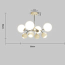 GobekUsa French Cream Living Room Pendant Lamp Magic Bean Restaurant Bauhaus Medieval Bedroom
