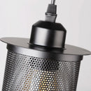 GobekUsa Industrial Nordic Black Iron Cage Pendant Light Loft Hanging Lamp