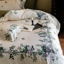 GobekUsa American Pastoral 1000TC Egyptian Cotton Floral Bedding Set