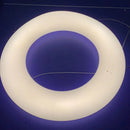 GobekUsa Cloud Pendant Light: Nordic Minimalist Doughnut Chandelier for Living Room & Kid's Bedroom