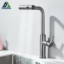 GobekUsa 3 Functions Kitchen Faucet - Flexible Pull Out Mixer Tap with 360° Sprayer