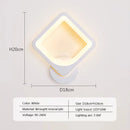 GobekUsa LED Metal Acrylic Wall Light for Modern Minimalist Decor