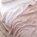GobekUsa Cotton Gauze Sofa Cover - Multifunctional Throw Blanket