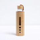 GobekUsa Bamboo Shell Glass Water Bottle Gym Drinkware Sports Drinking Bottle