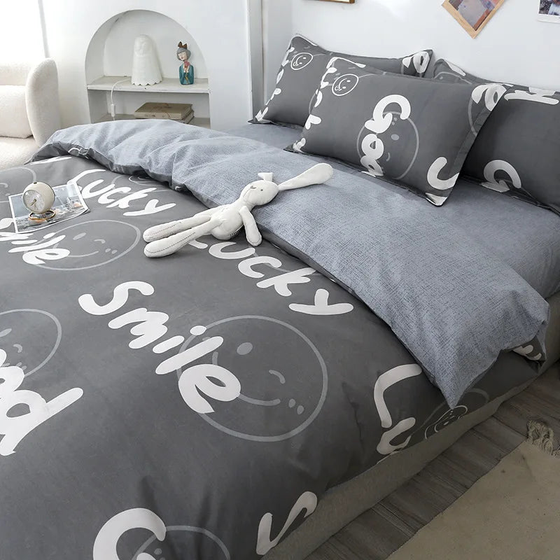 GobekUsa Lattice Plant Geometric Pattern Bedding Set with Sheet Pillows, photo 9 of 30