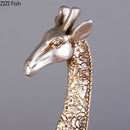 GobekUsa Giraffe Resin Statue Ornament Desk Decoration Room Aesthetic Decor
