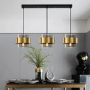 GobekUsa Golden Pendant Lights for Aisle, Restaurant, Bedroom - Nordic Postmodern Minimalist Style