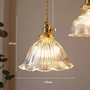 GobekUsa Diamond Amber Glass LED Pendant Lights - Nordic Modern Hanging Lamp