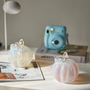 GobekUsa Gradient Glass Pumpkin Decorative Figurine for Home Decoration