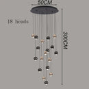 Modern Ring Acrylic Pendant Chandelier Light