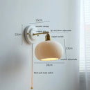 GobekUsa Ceramic Wall Lamp LED Bathroom Mirror Stair Light Nordic Wandlamp Appliques