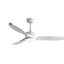 GobekUsa 52" Pure Copper DC Ceiling Fan with Remote Control, ABS Blades, 35W LED Light