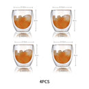 GobekUsa Double Wall Glass Cup - Versatile Drinkware for Parties