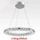 GobekUsa Crystal Triangle Chandelier: Modern K9 Pendant Light for Living & Dining Room