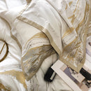 GobekUsa Egyptian Cotton Luxury Bedding Set Quilt Cover Pillow Shams Bedclothes