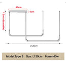 GobekUsa LED Ceiling Chandelier Dimmable Pendant Lamps for Modern Home Decor Lighting