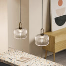 GobekUsa LED Glass Chandelier: Modern Dining Room Pendant Lights Hanging Lamp Fixtures