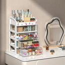GobekUsa 4 Tier Makeup Drawer Organizer for Jewelry & Cosmetic Storage