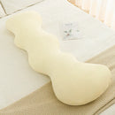GobekUsa Ice Cream Wavy Soft Plush Pillow for Girls Bedroom & Sofa