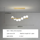 GobekUsa Glass Balls LED Ceiling Chandeliers G9 Pendant Lights for Home Decor