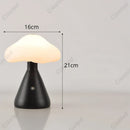 GobekUsa LED Mushroom Night Light Touch Switch Bedside Lamp Kid's Room Decor