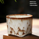 GobekUsa Japanese Kiln Transformation Ceramic Tea Cup Espresso Coffee Mug Pottery Kung Fu Teacup