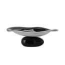 GobekUsa Geometric Acrylic Fruit Plate Tray for Snacks and Jewelry Storage