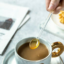 GobekUsa Heat-resistant Glass Spoon Set for Coffee, Dessert & Seasoning Jar, Tea Spoon
