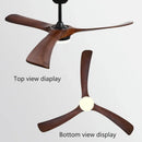 GobekUsa 70" Luxury Wooden Ceiling Fan with Reversible Motor for Year-Round Comfort