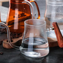 GobekUsa Glass Goose Beak Kettle | Stainless Steel | Wooden Handle