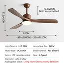 GobekUsa 52" DC Motor Ceiling Fan with LED Light & Remote Control