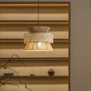GobekUsa Handmade Hemp Rope Chandelier Pendant Light for Restaurant and Cafe