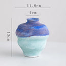 GobekUsa Gradient Ceramic Vase - Tabletop Floral Decoration