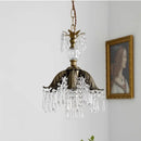 GobekUsa Brass Pendant Chandelier for Retro Restaurant, Bedroom, Hallway