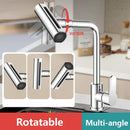GobekUsa Brushed Stainless Steel Kitchen Faucet with Rotation Stream Sprayer Head