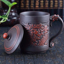 GobekUsa Dragon Phoenix Thermo Coffee Travel Mug Gift