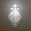 GobekUsa Crystal Ceiling Chandelier Modern Living Room Lighting Fixture Loft Staircase Lustre