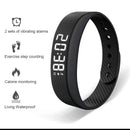 LED Digital Smart Bracelet Vibrating Alarm Clock Waterproof Clock