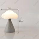 GobekUsa LED Mushroom Night Light Touch Switch Bedside Lamp Kid's Room Decor