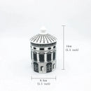 GobekUsa Ancient Roman Architecture Ceramic Incense Candlestick Luxury Home Ornament