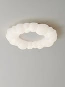 GobekUsa Cloud LED Chandelier Modern Nordic Ceiling Lamp Ring Lighting
