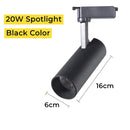 GobekUsa LED Grille Track Light: Super Bright Ceiling Rail Lamp for Clothing Store