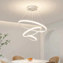GobekUsa Circles Chandelier Pendant Lamp 3 Rings Ceiling Light