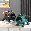 GobekUsa Bulldog Remote Control Storage: Office & Living Room Decor Ornament