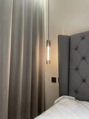 GobekUsa Crystal Tulip Chandelier: Postmodern American Style Bedroom Bar Bedside Light