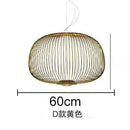 Spokes Birdcage Pendant Light in Polished Chrome